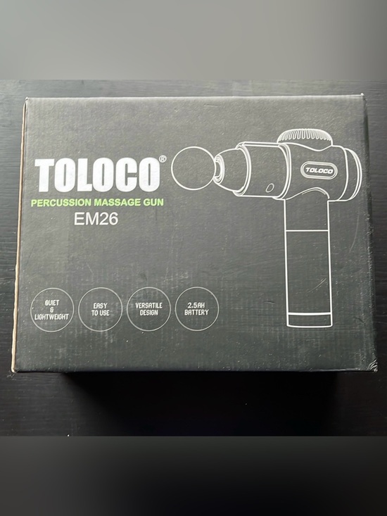Toloco Other - EM26 Percussion Massage Gun - Black